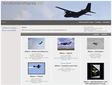 Tablet Screenshot of photos.aviationsmilitaires.net